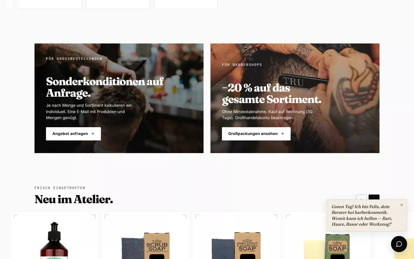 Cenové bloky pre holičstvá